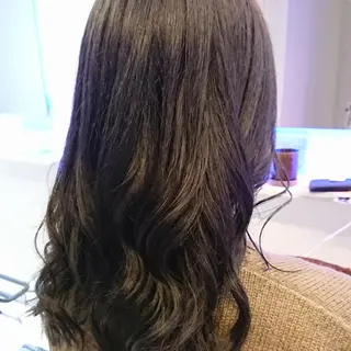 セミロング カラー ヘアアレンジ 小林 伸行のヘアスタイル