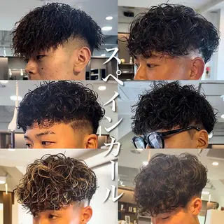 パーマ メンズ 年間2000名担当◎ パーマ職人/仲原佑樹のヘアスタイル