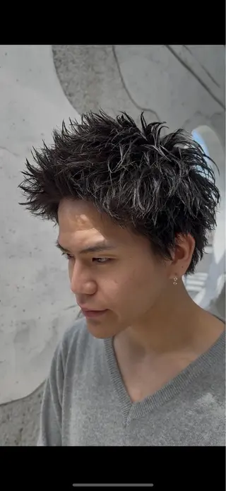 メンズ 🎈カラーエステ 🎈通事  啓人のヘアスタイル