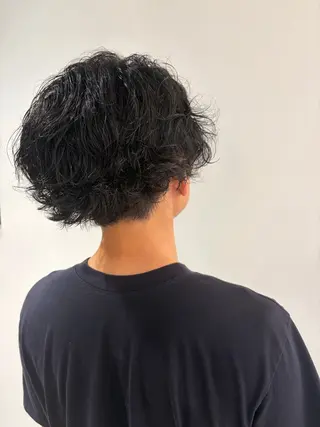 メンズ カラー／ブリーチ しほのヘアスタイル