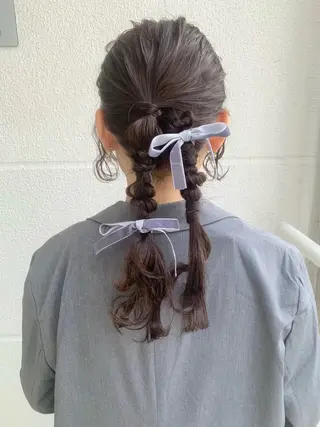 ロング 朝倉 南のヘアスタイル