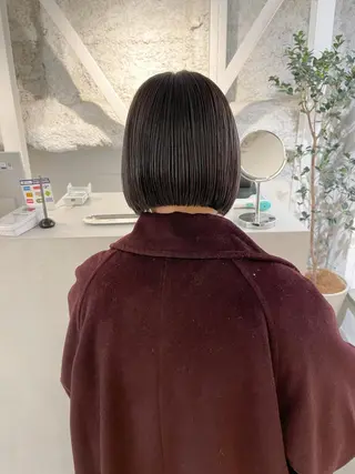 ミディアム カラー 川本 裕🌿のヘアスタイル