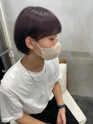 カラー MaisonHALU 松浦光咲のヘアスタイル