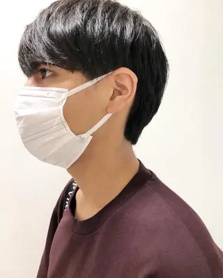 ヘアアレンジ メンズ ainico+所属・メンズ特化✂️栗原 侑也のヘアスタイル