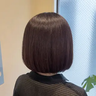 ミディアム 町田/透け感/透明感 Shibuのヘアスタイル