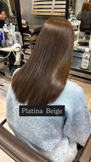 ロング カラー ハルキ/表参道/ ベージュ/暖色/特化のヘアスタイル