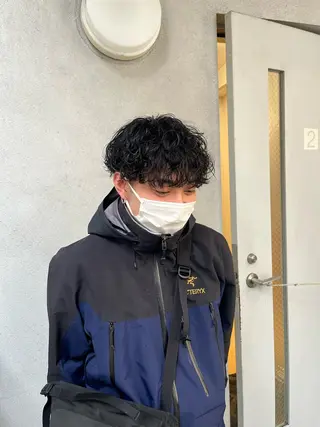 パーマ メンズ 💠つたふうか/ 韓国/メンズヘア💠のヘアスタイル