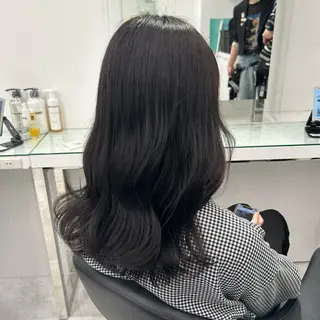 セミロング 🤍大人っぽ韓国暗髪 🤍Asuka🤍のヘアスタイル