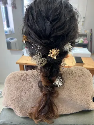 ロング ヘアアレンジ 山室 敬義のヘアスタイル