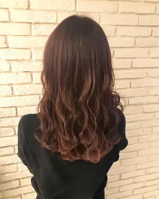 ロング カラー lafith hair goat所属・宮下 浩一のヘアスタイル