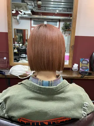 ショート パーソナルカラー 藤本夢のヘアスタイル