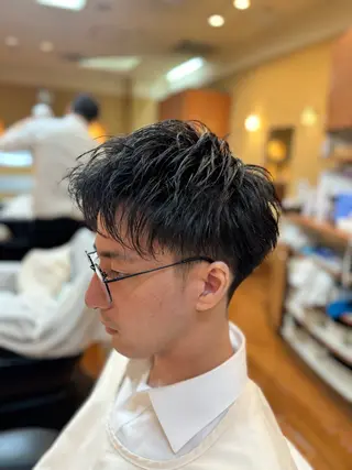 ショート メンズ Misaki Kuradomeのヘアスタイル