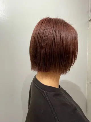 ミディアム ショート 嶋津祥希のヘアスタイル