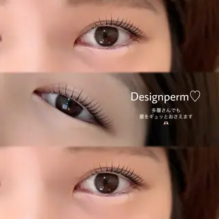 マツエク・マツパ beautysalonMIDI所属・eyesalon MIDIのマツエク・マツパデザイン