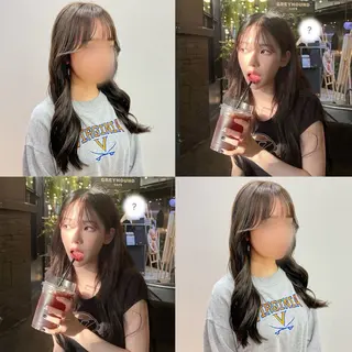 セミロング カラー 森谷 大河のヘアスタイル