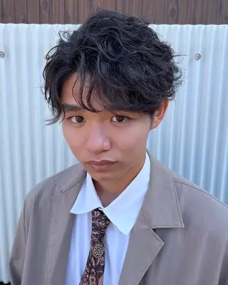 ショート メンズ 鹿児島 TSUBASAのヘアスタイル