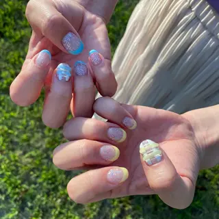 ネイル Amber21.所属・Nagahama Akariのネイルデザイン