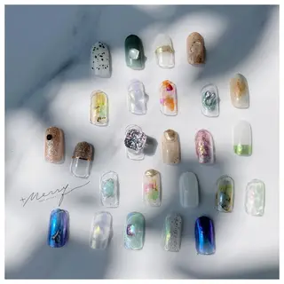 ネイル ネイルアトリエ プラスメリーのネイルデザイン