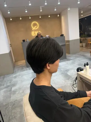 メンズ 早田 華のヘアスタイル