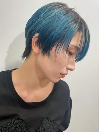 ショート カラー ショート/ボブ/ 吉祥寺/ryoのヘアスタイル