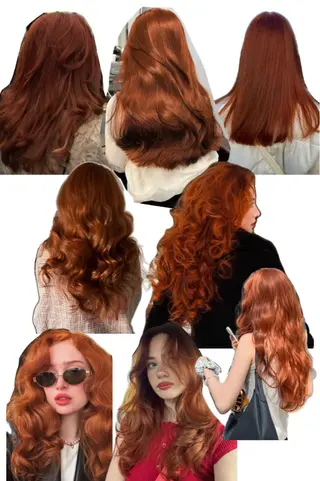 カラー 暖色/パーマ 🌼クニトウメイのヘアスタイル