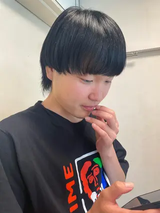 ミディアム カラー メンズ メンズ/艶髪/カラー サクラ🌸のヘアスタイル