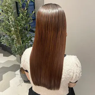 ロング 暖色/顔周り /ヘアメ/あつはのヘアスタイル