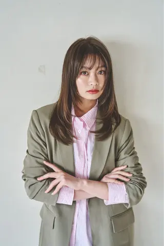 ロング カラー GOTODAY  SHAiRE SALON 銀座Cras店所属・髪質改善／艶カラー 千春のヘアスタイル