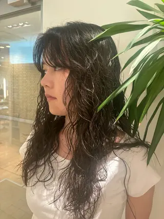ロング パーマ VLOW nex the salon所属・ブリーチ/パーマ hirokoのヘアスタイル
