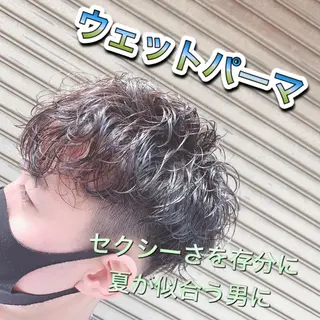 ショート パーマ メンズ 【メンズモデル募集】 Bassa所沢のヘアスタイル