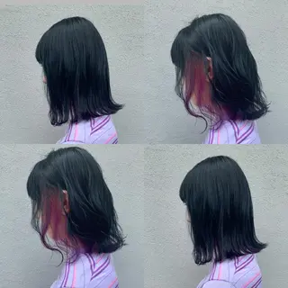 ミディアム カラー nambu-GARDEN所属・上田 昂雅のヘアスタイル