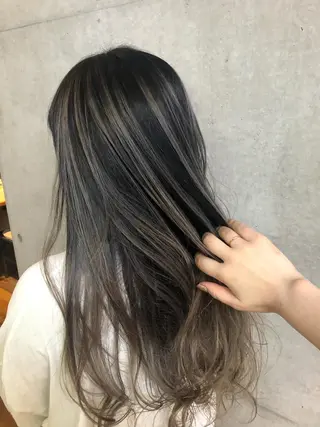 ロング カラー nagisa /縮毛矯正のヘアスタイル