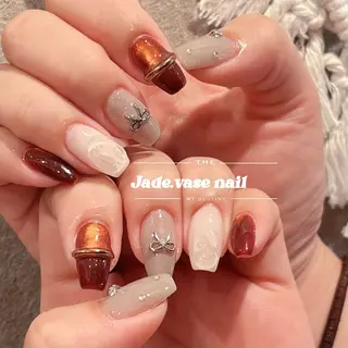 ネイル ✰Jade.vase 银座のネイルデザイン