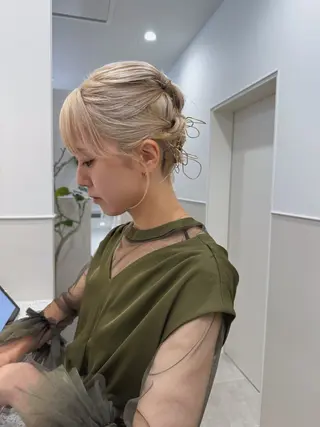 カラー ヘアアレンジ miyuki .のヘアスタイル