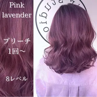 セミロング カラー 川越 輝梨奈のヘアスタイル