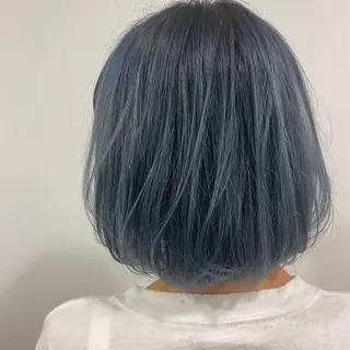 ミディアム aini上本町 吉元直明のヘアスタイル