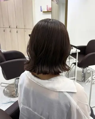 ミディアム カラー IS所属・横浜美容室/透明感 カラー/レイヤーのヘアスタイル