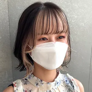 ショート カラー 韓国ヘア/艶カラー /田中悠佑のヘアスタイル