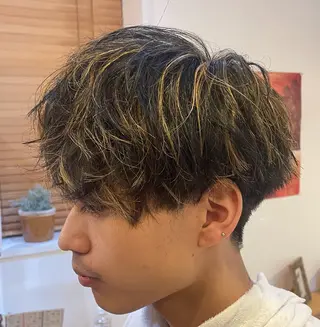 ショート 前澤 秀斗のヘアスタイル