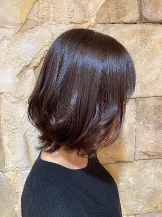 カラー 水島 悠香子のヘアスタイル