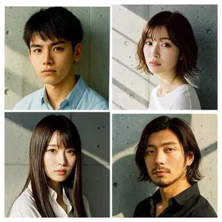 ミディアム 鈴木 優里花のヘアスタイル