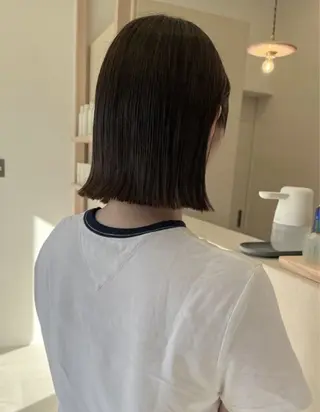 ミディアム カラー 服部　心春 ｜カラーモデル募集のヘアスタイル