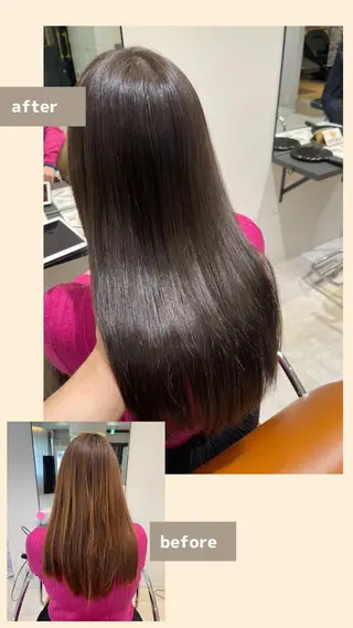 ロング カラー La fith hair letter所属・Lafith住道 TATSUYAのヘアスタイル