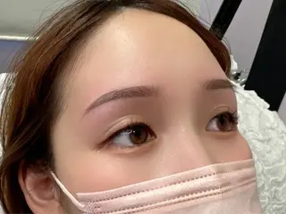 アイブロウ MISAKI ꒰ NINE ꒱のマツエク・マツパデザイン