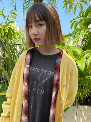 ショート Pia hair Design Yakuin所属・Pia ツボイ ケイタのヘアスタイル