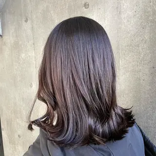 ミディアム 松本平太郎美容室大宮店所属・もりたみかこ 美容師お休み中のヘアスタイル