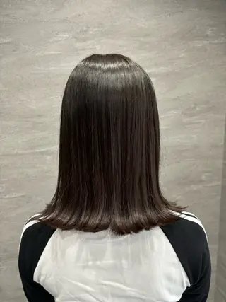 ミディアム カラー 永井大樹✨ 透明感カラー✨のヘアスタイル