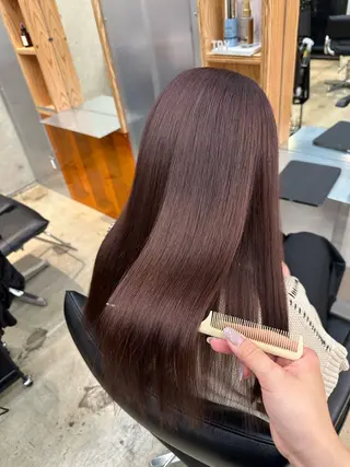 ロング カラー ヘアアレンジ REONA🪽✨ 日常に馴染む髪🫧のヘアスタイル