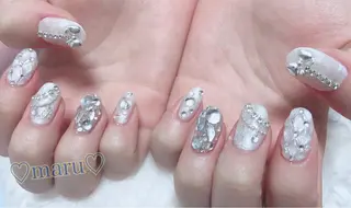 ネイル まるみ ♡のネイルデザイン