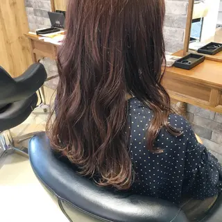 セミロング カラー ボブ/暖色/デザイン KOYUKI⛄️のヘアスタイル
